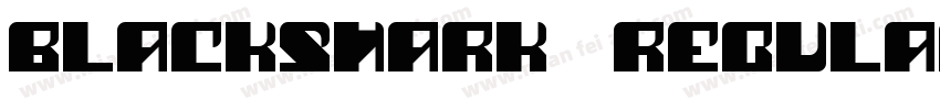 BlackShark Regular字体转换